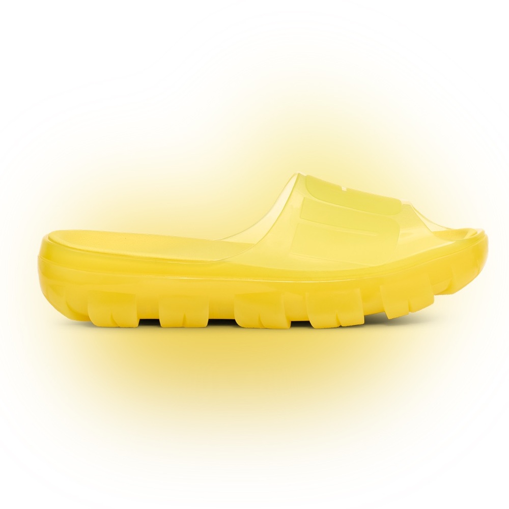 UGG Yellow Jella Clear Slide